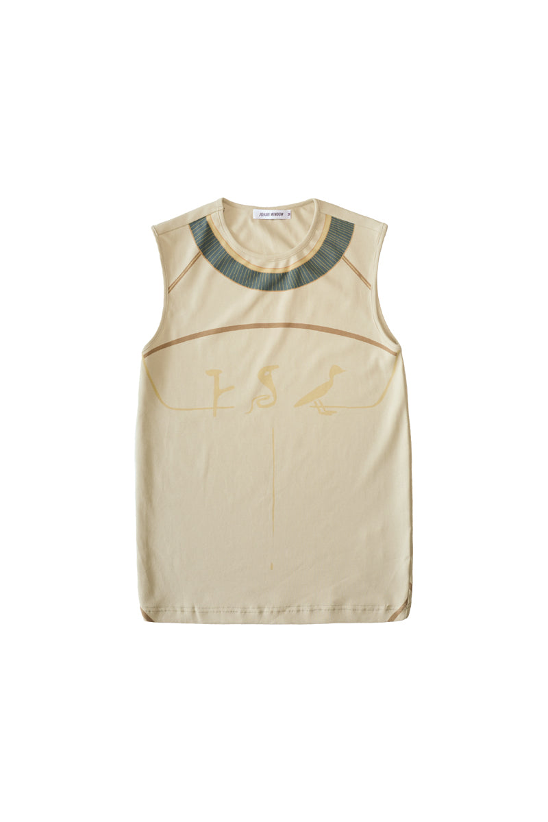Hieroglyph Sleeveless Tee