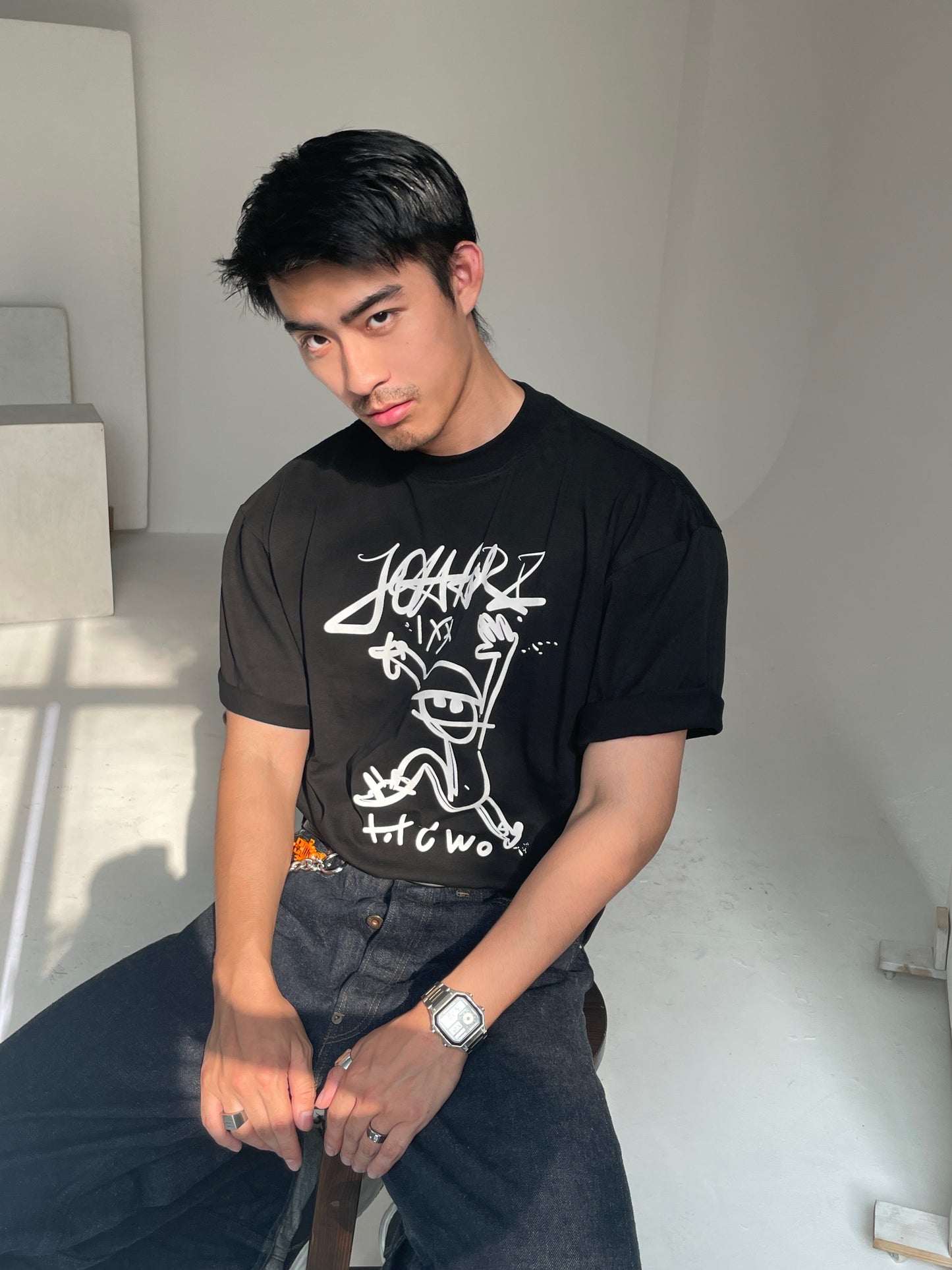 Short sleeve t-shirt Black