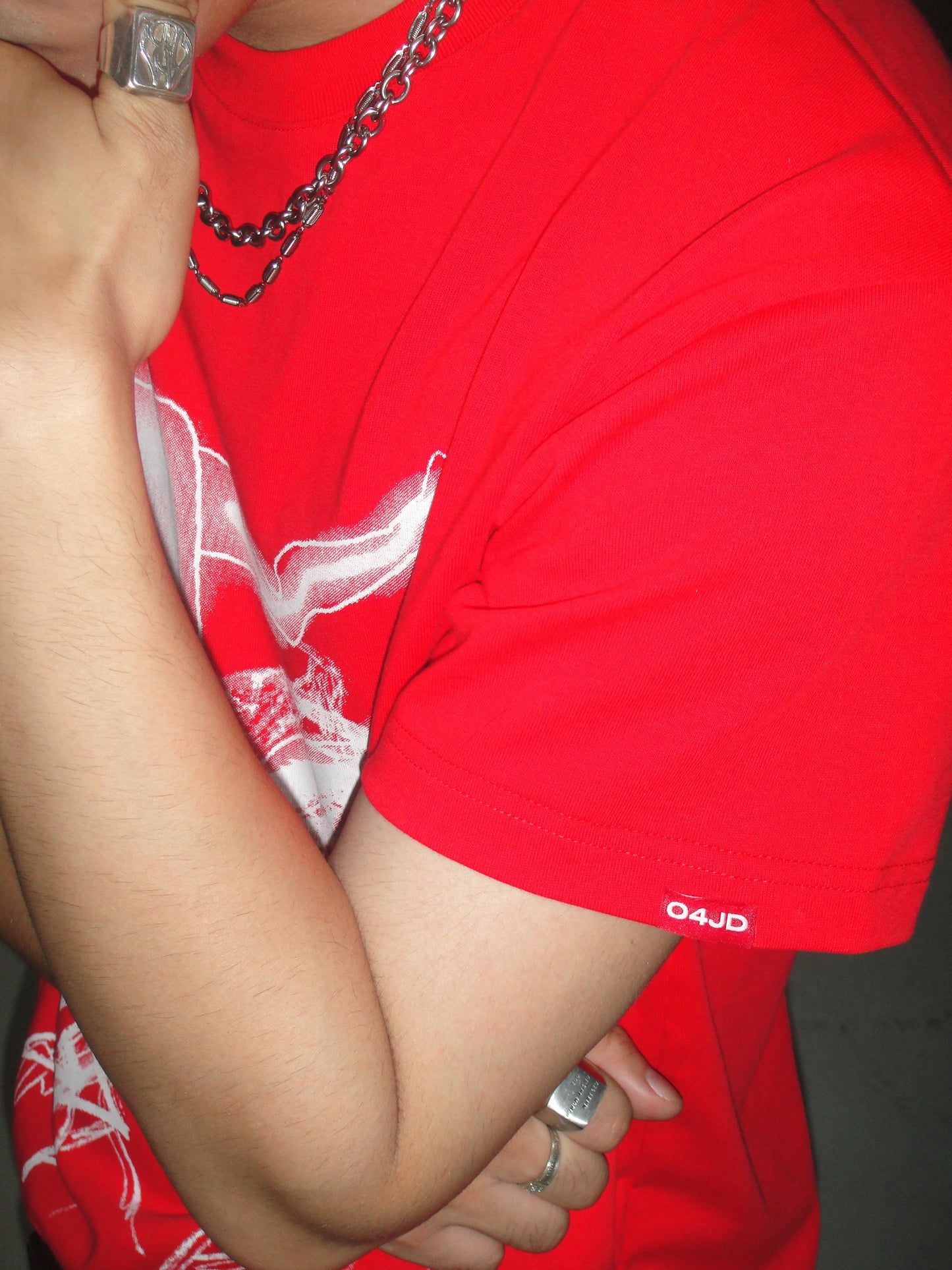 short sleeve t-shirt Red